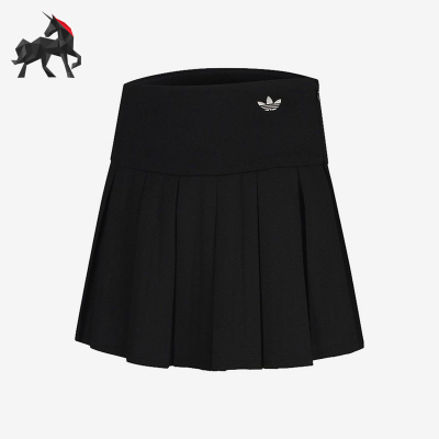 Adidas/阿迪达斯正品三叶草运动舒适休闲经典轻便透气短裙KG8257