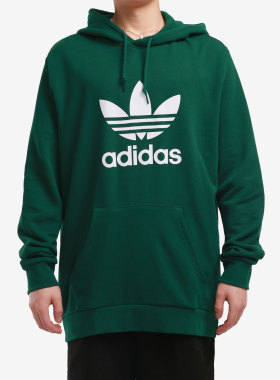 Adidas/阿迪达斯官方正品三叶草男子时尚运动连帽套头卫衣GN3311