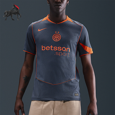 Nike/耐克正品2025男士套头运动V领透气训练足球短袖HM3196-438