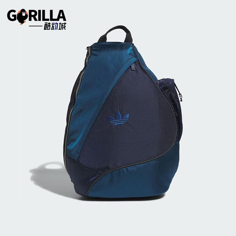Adidas/阿迪达斯正品三叶草男女款运动经典休闲斜挎小肩包JX6190