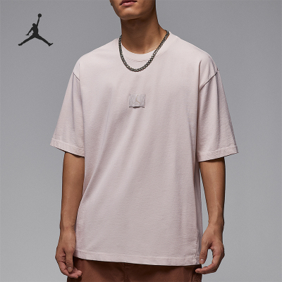 Nike/耐克正品JORDAN男士圆领挺括舒适简约运动短袖HQ8939-104