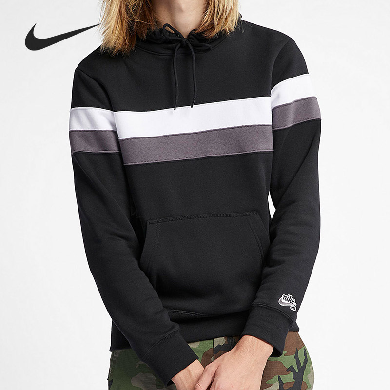 Nike/耐克正品当季新款男子休闲运动卫衣套头衫 AJ9744-010