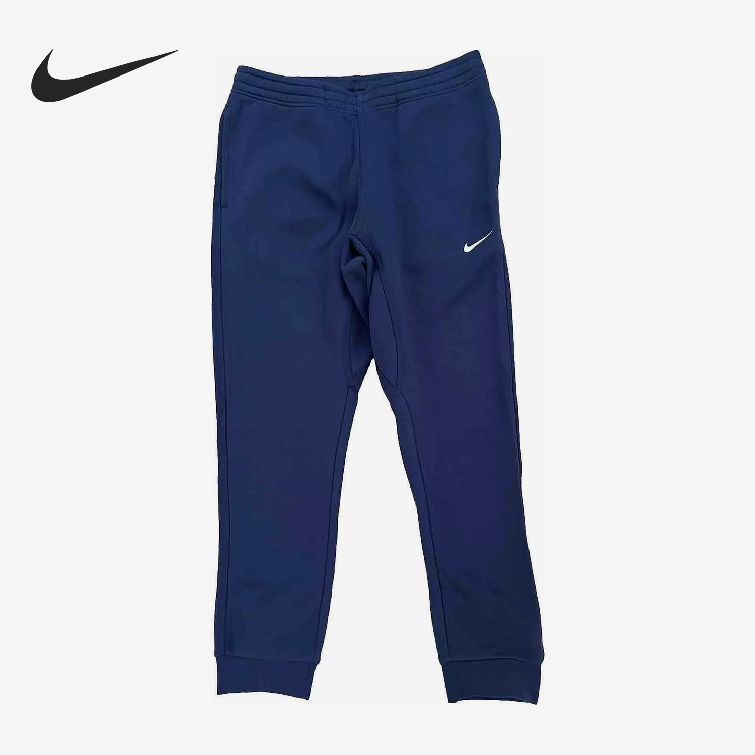 耐克男士简约透气针织束脚长裤