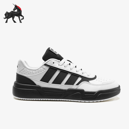 Adidas/阿迪达斯正品LiteBaller15男女经典黑色日常板鞋KI1496