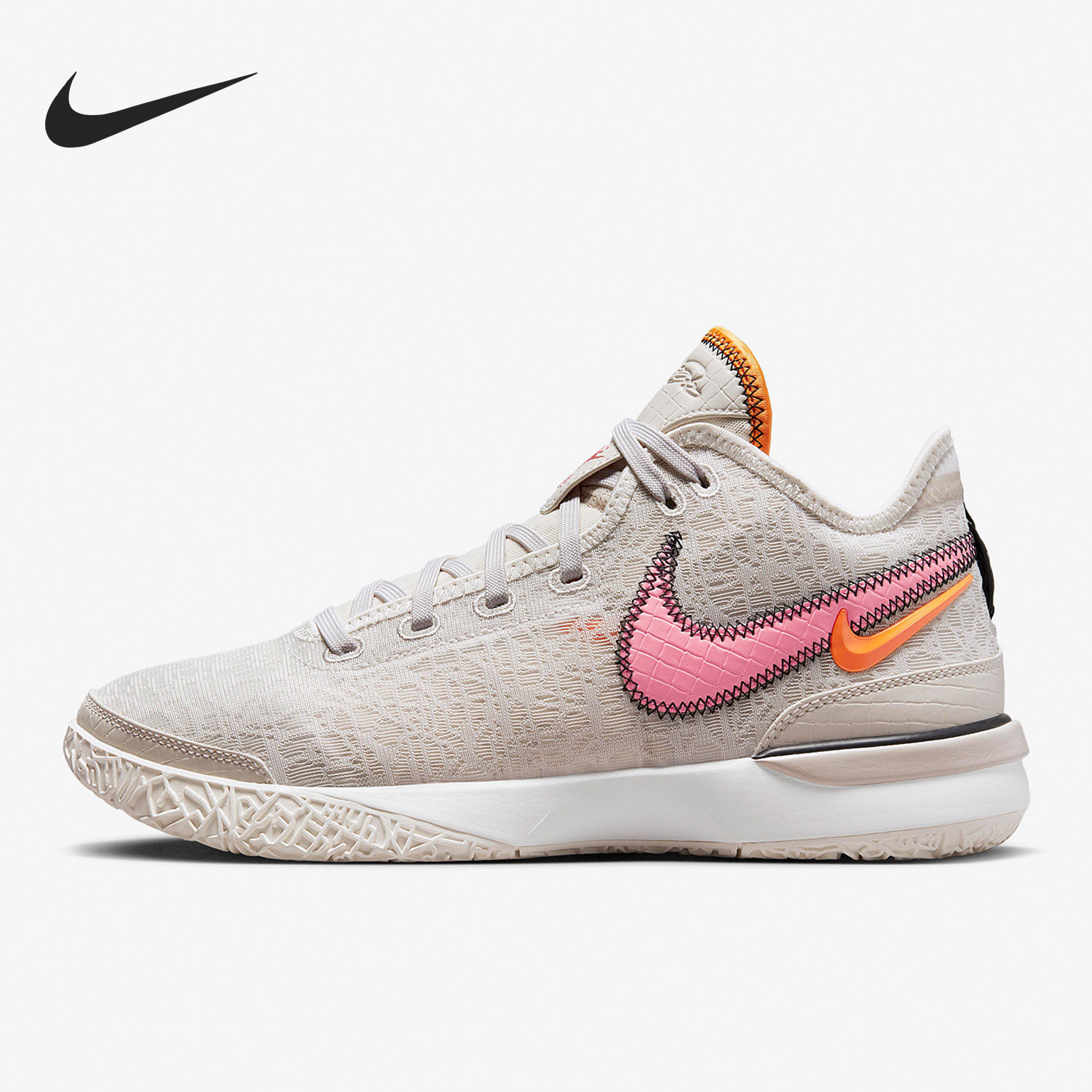 Nike/耐克官方正品男款时尚百搭耐磨透气低帮篮球鞋DR8784-100