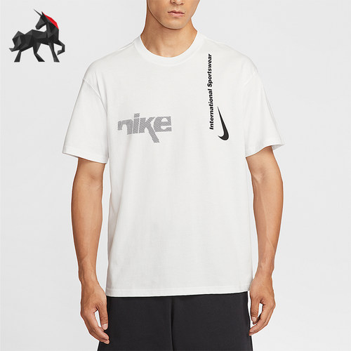 Nike/耐克正品Sportswear男士宽松简约透气休闲短袖HQ9263-121