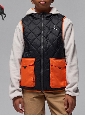 Nike/耐克正品Jordan 大童舒适三合一两件套连帽夹克IQ9998-010