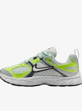 Nike/耐克正品V5RNR新款儿童白黄色校园低帮经典跑步鞋HQ6412-301