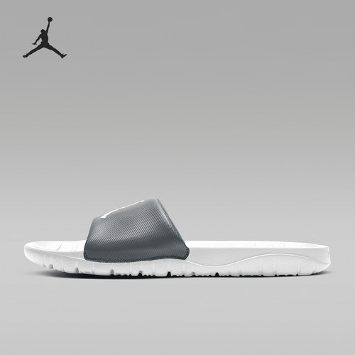 Nike/耐克正品JORDAN男士一字拖透气休闲日常拖鞋AR6374-012