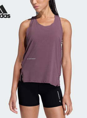 Adidas/阿迪达斯正品ADI365H.KOUMORITANKTOP跑步经典背心KB8430