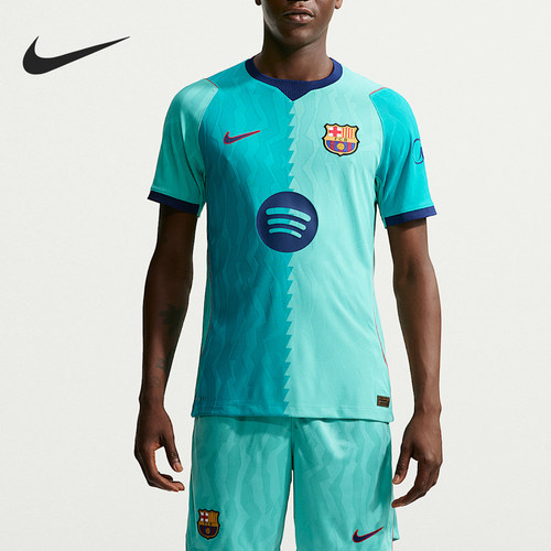 Nike/耐克正品男士吸湿排汗运动透气足球衣短袖II6639-301