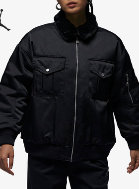 Nike/耐克正品Jordan新款女子时尚防风保暖运动棉服FB5089