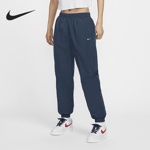 FV7669 Nike 女士透气简约休闲梭织长裤 耐克官方正品 478 2024新款