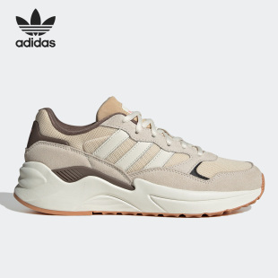 HQ1847 阿迪达斯官方正品 网面运动鞋 女子经典 三叶草新款 Adidas