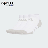 短筒运动袜三双装 Adidas 男女同款 春夏新款 JD9573 阿迪达斯正品