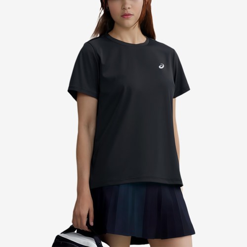 Asics/亚瑟士正品夏季新款女子户外运动训练短袖T恤2012D164-001