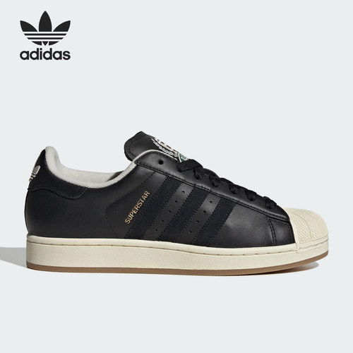 Adidas/阿迪达斯正品三叶草男女运动经典贝壳头耐磨板鞋JQ3214