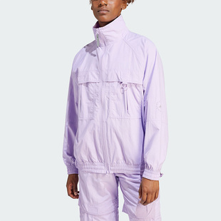 26夏WOVEN 梭织女子运动夹克外套IL4180 阿迪达斯正品 Adidas