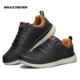 新款 春季 男子休闲皮鞋 时尚 Skechers 绑带休闲鞋 斯凯奇正品