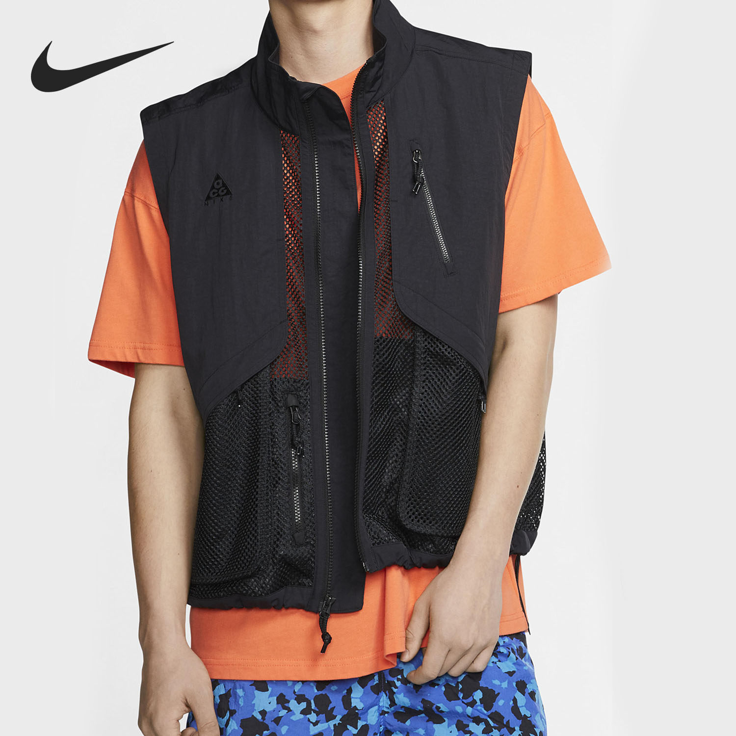 Nike/耐克官方正品男子舒适拉链休闲运动无袖夹克马甲 BQ7290-010,运动服/休闲服装,单马甲,淘宝优惠券,粉丝福利购,淘宝优惠卷