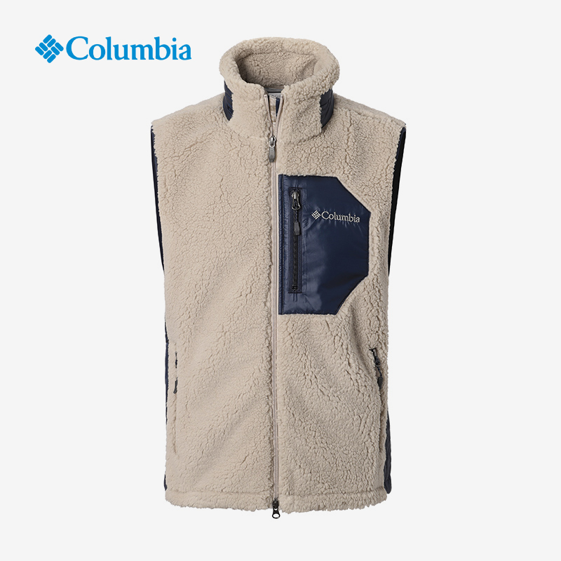 Columbia/哥伦比亚正品男子户外21秋冬抓绒马甲背心PM3744|WE0952