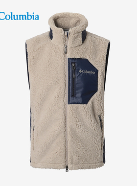 Columbia/哥伦比亚正品男子户外21秋冬抓绒马甲背心PM3744|WE0952