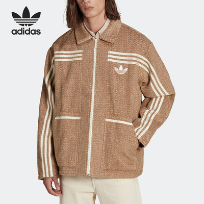 阿迪达斯三叶草男女运动夹克外套