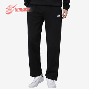 针织运动经典 Adidas 阿迪达斯正品 春秋男士 GK9366 简约加绒长裤