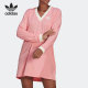 连衣裙IB2050 三叶草女子针织运动V领长袖 Adidas 阿迪达斯正品