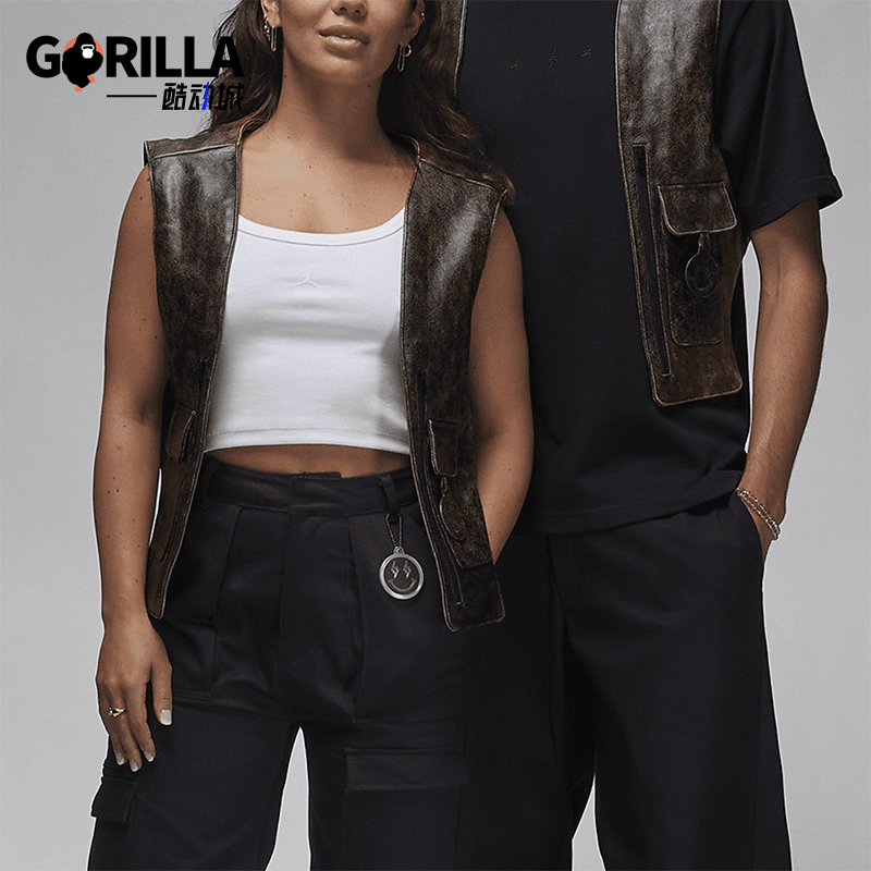 Nike/耐克男女同款皮革马甲