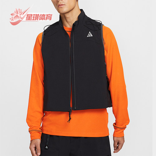 Nike/耐克正品2025夏季款男士透气宽松日常户外马甲HV0601-010