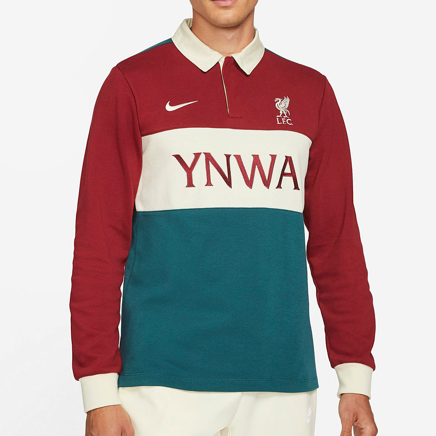 Nike/耐克正品新款运动休闲男子翻领长袖POLO衫 DC9954-677