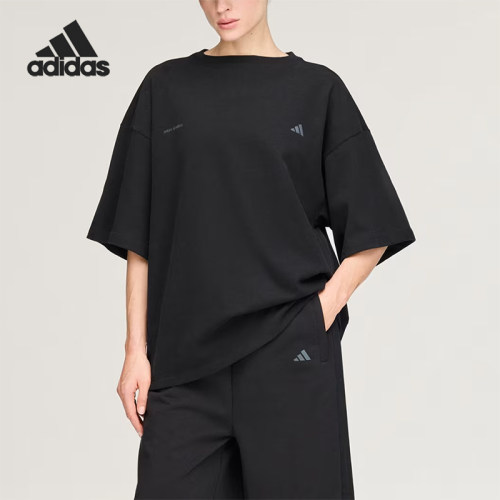 Adidas/阿迪达斯正品夏季男女宽松圆领透气经典套头短袖T恤KD9201