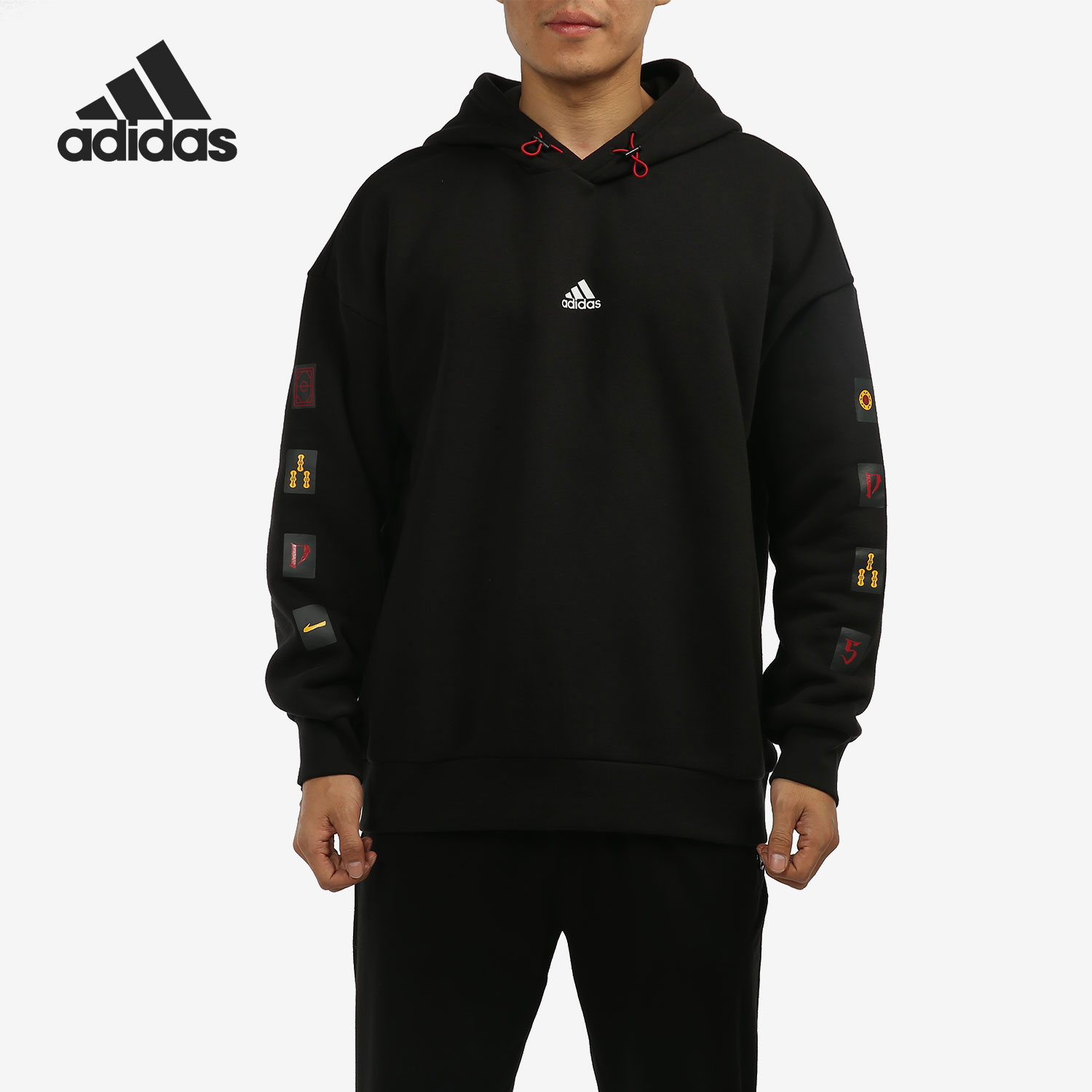 Adidas/阿迪达斯男子连帽卫衣