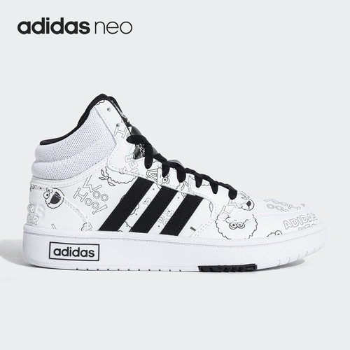 Adidas/阿迪达斯女子高帮板鞋