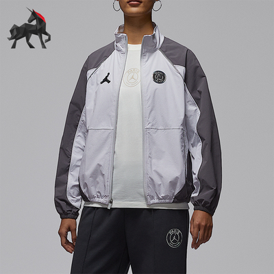 Nike/耐克正品JORDAN女士立领拼接耐穿经典运动外套IF3818-043