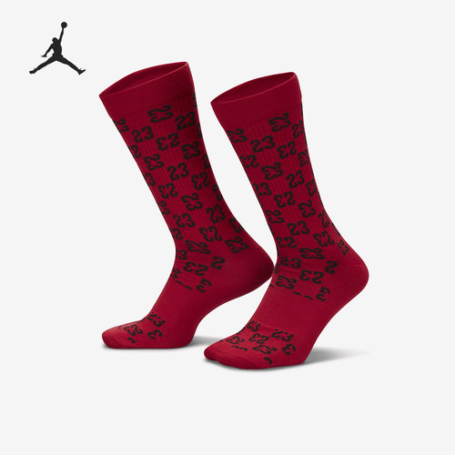 耐克JORDAN男女运动中筒袜一双装