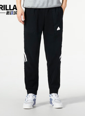 Adidas/阿迪达斯正品M FI 3S PT Q4男士运动加绒长裤IB6129