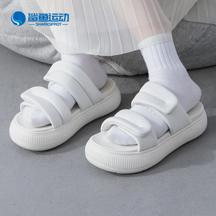 Puma/彪马正品夏季新款女士复古休闲厚底运动拖鞋399450-01