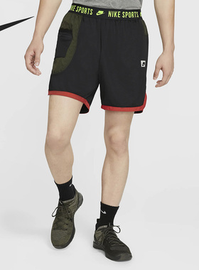 Nike/耐克正品 男子梭织跑步运动训练 休闲五分裤短裤 BV3250-010
