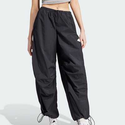 阿迪达斯女士宽松梭织长裤