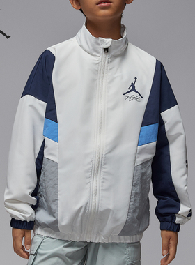 Nike/耐克正品JORDAN大童运动休闲复古立领外套IQ5334-121