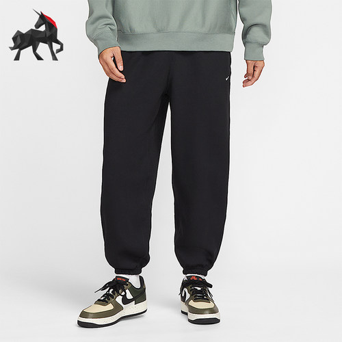 Nike/耐克正品Solo Swoosh男士运动束脚加绒保暖长裤HV1089-010
