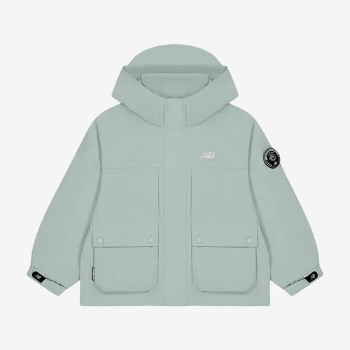 New Balance新百伦正品儿童连帽防风保暖夹克ND7AG12013-LKH