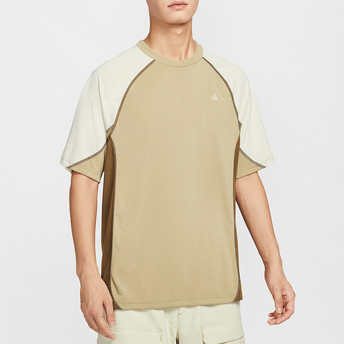 Nike/耐克正品Dri-FIT 男运动针织休闲日常透气短袖T恤HJ2882-229