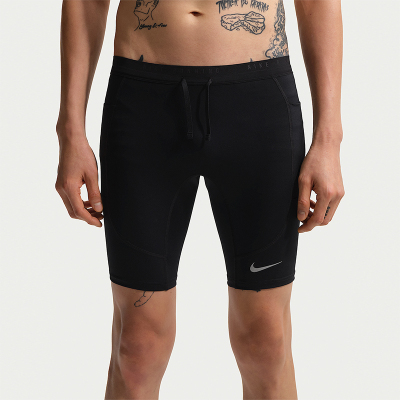 Nike/耐克正品Dri-FIT男士柔软五分跑步紧身运动短裤IF2041-010