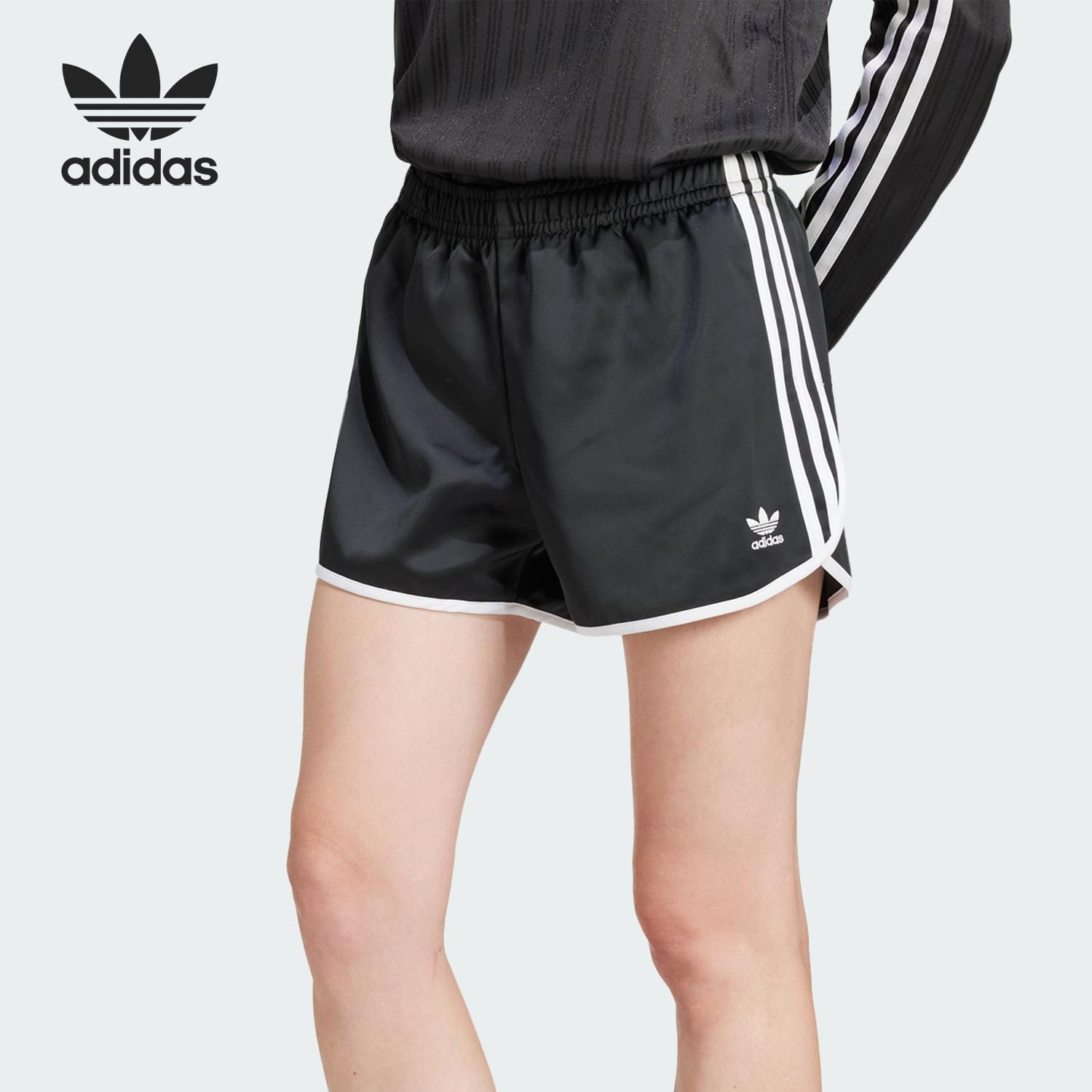 Adidas/阿迪达斯官方正品三叶草女士宽松日常休闲透气短裤JD3119,运动服/休闲服装,运动中长裤／短裤,淘宝优惠券,粉丝福利购,淘宝优惠卷
