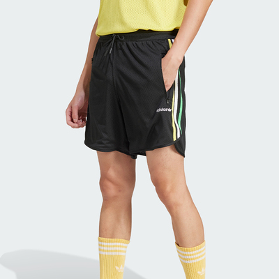 Adidas/阿迪达斯正品三叶草休闲短裤新款男经典黑色短裤JC8386