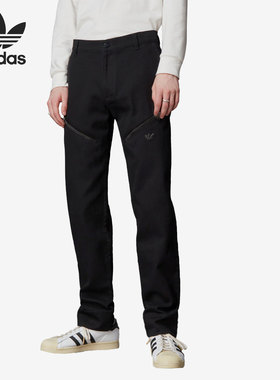 Adidas/阿迪达斯官方正品三叶草BLUE VERSION男子工装长裤H33478