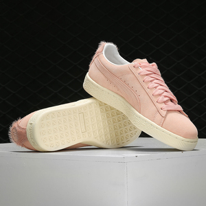 Puma/彪马正品Suede Classic女子复活节兔子樱花粉休闲板鞋369209